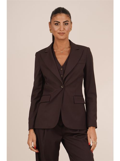 Giacca monopetto moro The First | 828 VIENNAMORO